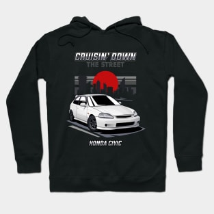 Honda Civic "Cruising Down The Street" Hoodie